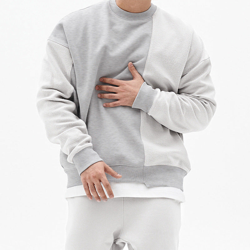 Loose Relaxed Fit Crew Knit Sweater