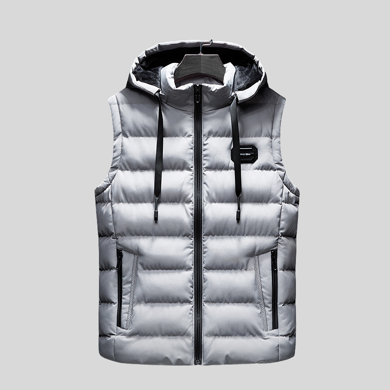 Zip Up Fleece Gilet Warm Sleeveless Vest Jacket