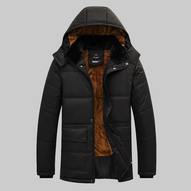 Heavyweight Cotton Zip Jacket Relaxed Fit