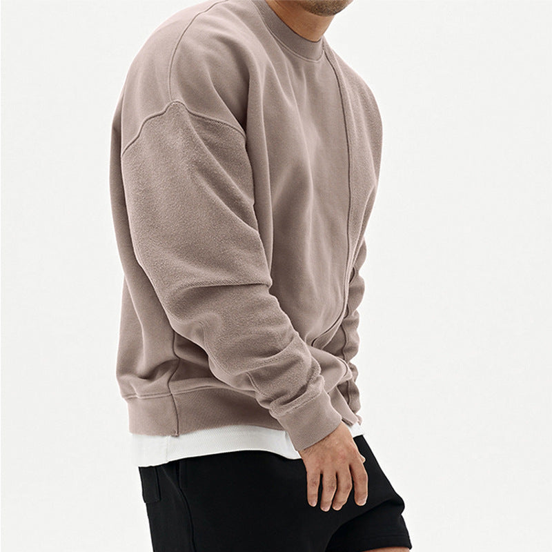 Loose Relaxed Fit Crew Knit Sweater