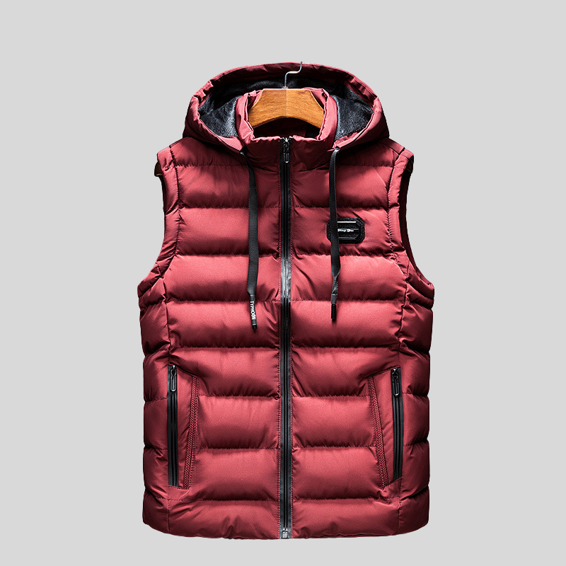Zip Up Fleece Gilet Warm Sleeveless Vest Jacket