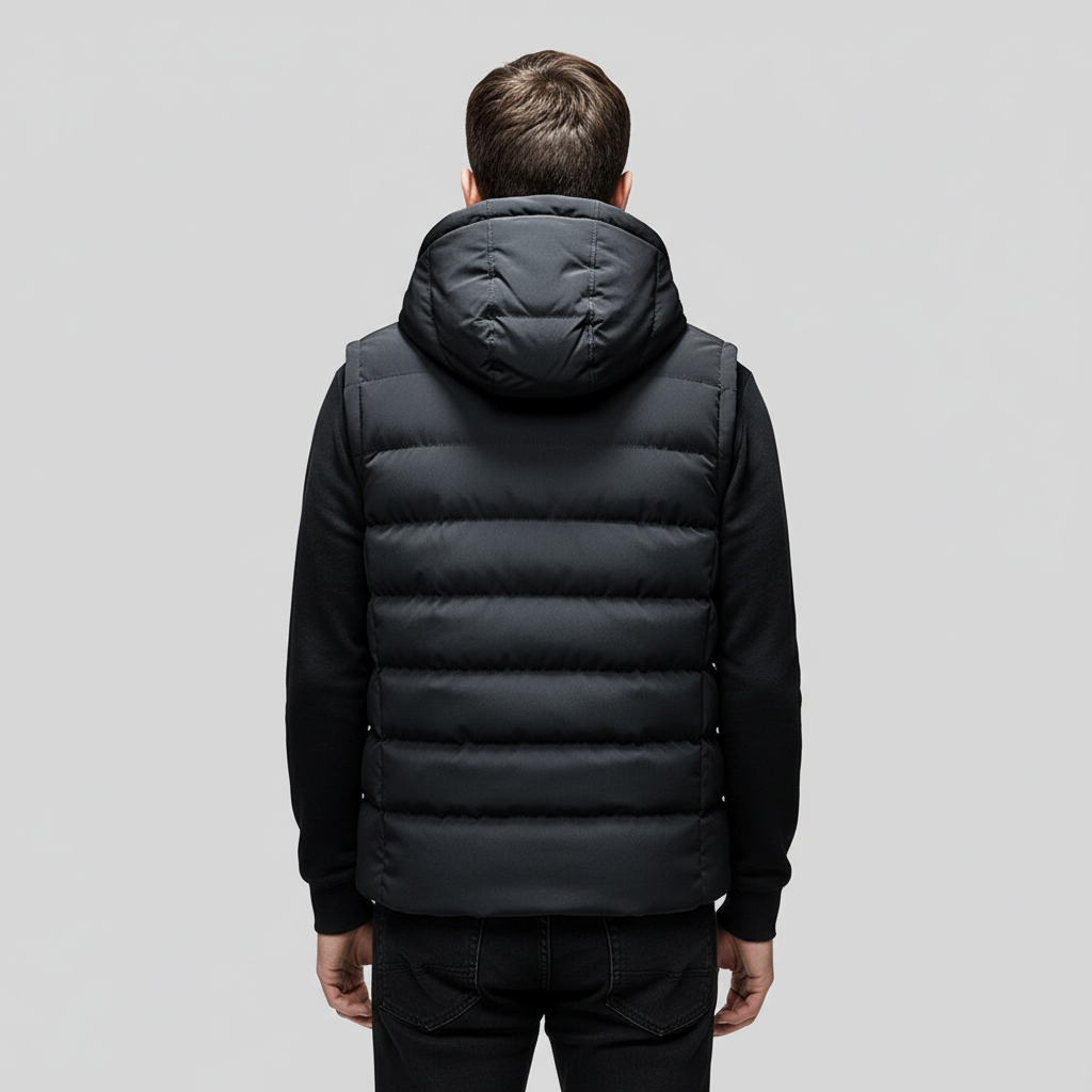 Zip Up Fleece Gilet Warm Sleeveless Vest Jacket