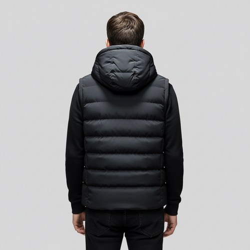 Zip Up Fleece Gilet Warm Sleeveless Vest Jacket