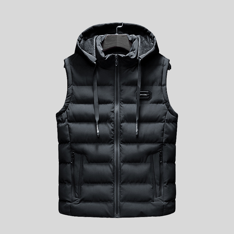 Zip Up Fleece Gilet Warm Sleeveless Vest Jacket