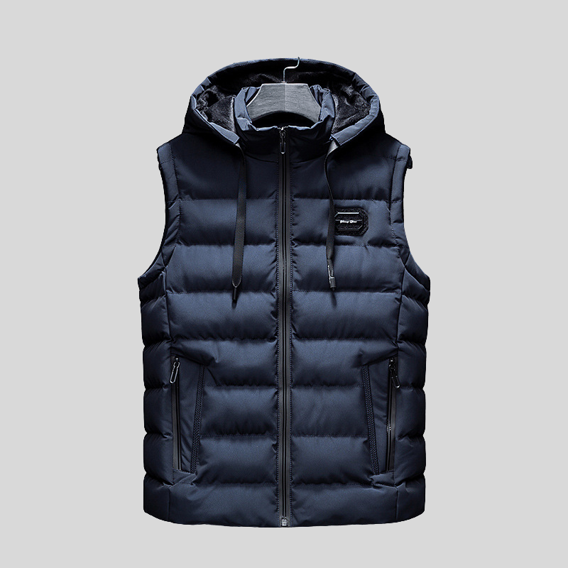 Zip Up Fleece Gilet Warm Sleeveless Vest Jacket