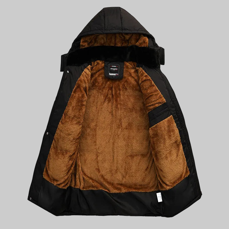 Heavyweight Cotton Zip Jacket Relaxed Fit