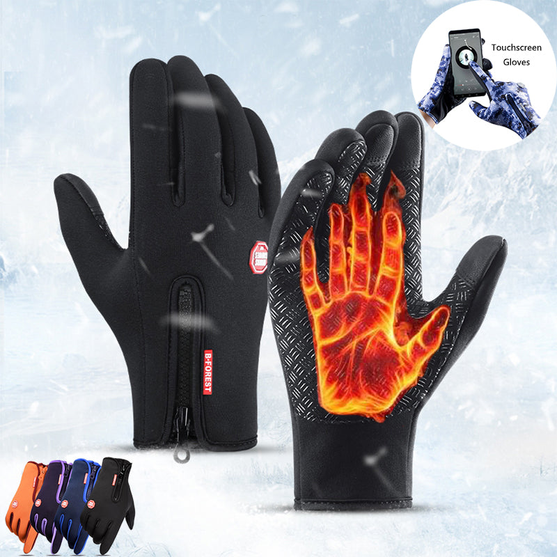 Waterproof Winter Gloves Thermal Fleece Outdoor