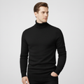 Mens Slim Fit Long Sleeve Turtleneck Pullover Sweater